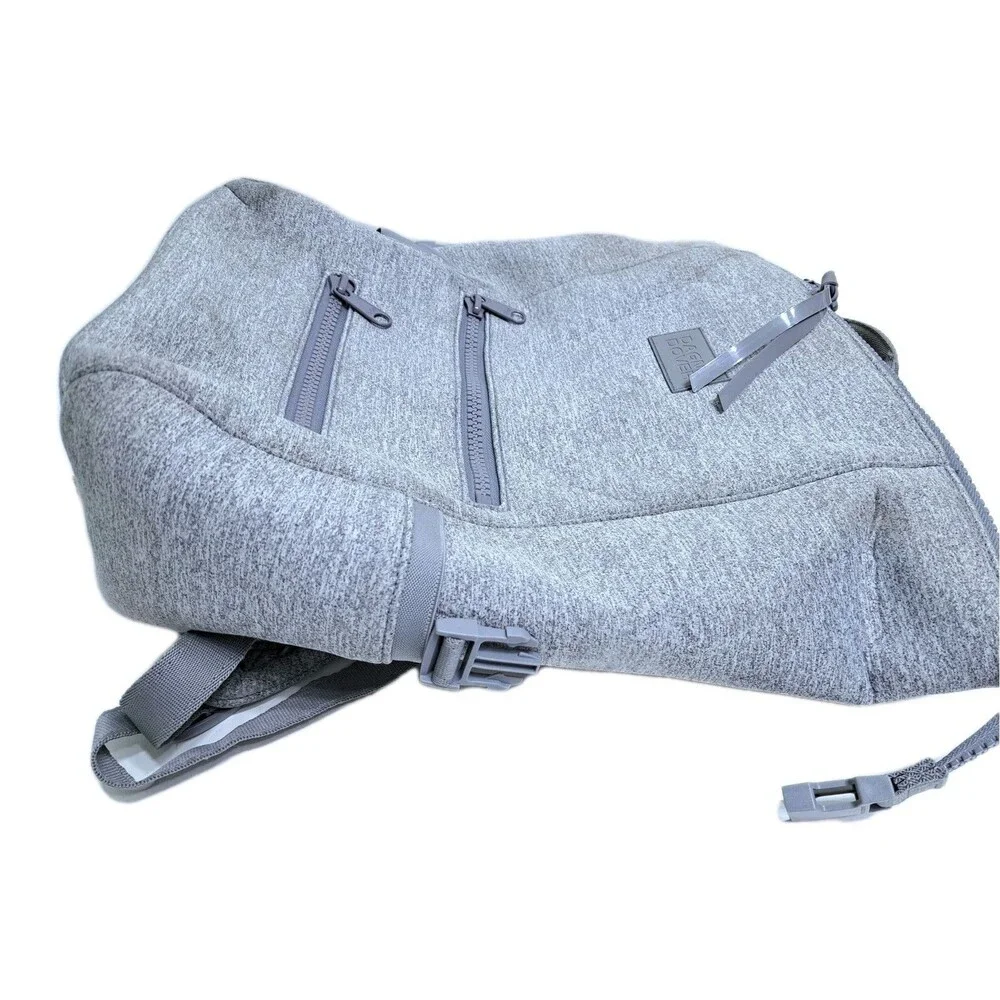 Dagne Dover Backpack Indi Diaper Bag Heather Grey Travel Pack Baby Sack Large